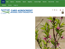 Tablet Screenshot of agrocredit.am